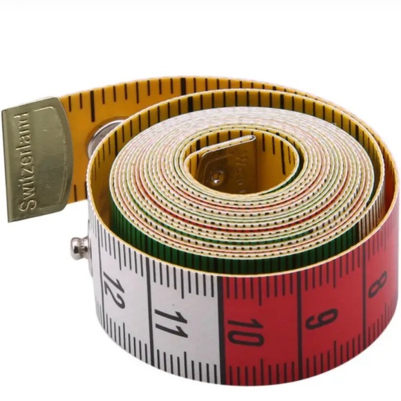 1.5M Soft Tape Measure Tailor's Tape With Snap Fasteners Body Measuring - Picture 4 of 4